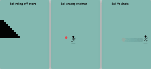 The stickman animation page